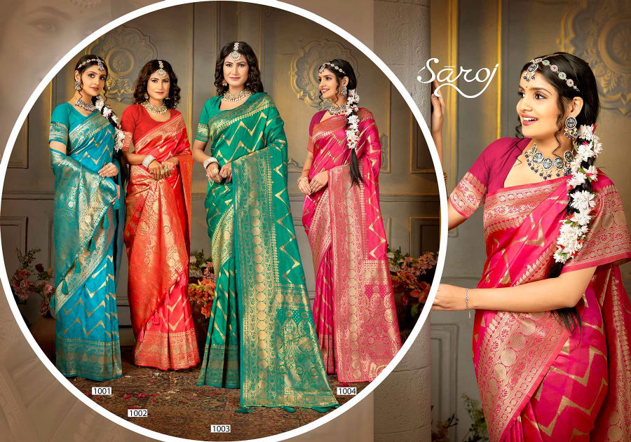 Saroj Kalash Pure Silk Fancy Sarees Catalog